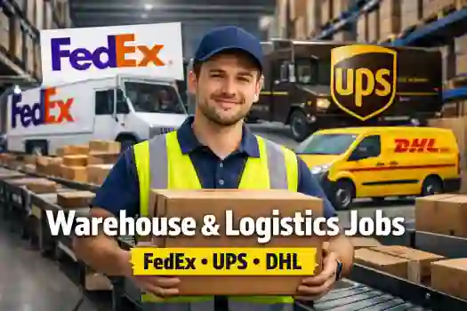 Warehouse and Logistics Jobs at FedEx, UPS & DHL - What to Know Before You Apply